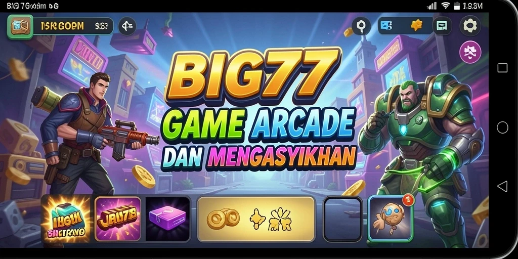 Tampilan gameplay seru <strong>BIG77</strong> dengan grafis yang memukau.
