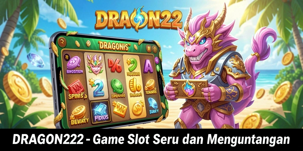 Tampilan gameplay Slot yang seru dan mengasyikkan dari DRAGON222.