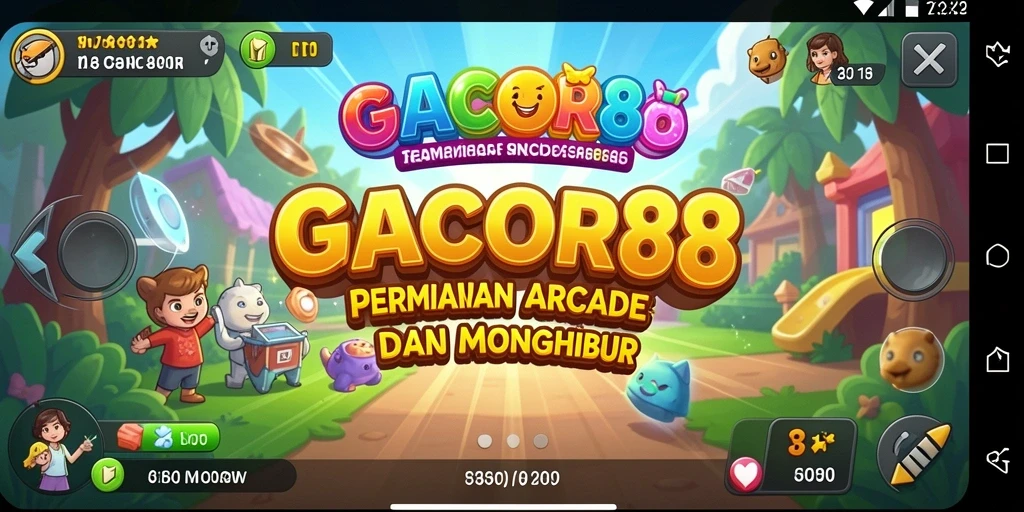 Tampilan seru gameplay GACOR88 yang menyenangkan dan penuh tantangan.