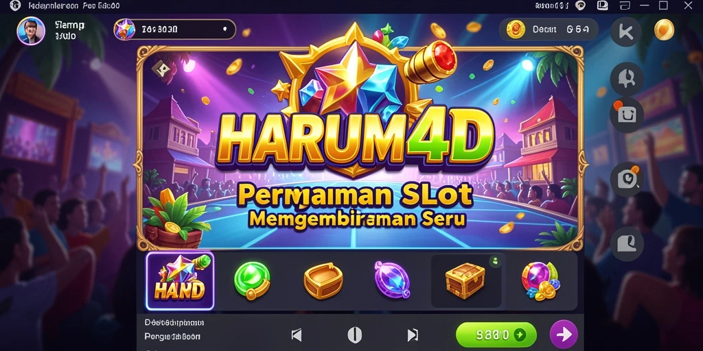 Gameplay menarik HARUM4D dengan grafis memukau dan suara yang menggembirakan.