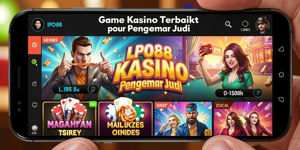 Tampilan gameplay seru dari LPO88 dengan berbagai pilihan permainan Kasino.