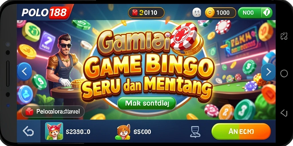 Tampilan menarik gameplay Bingo di POLO188.