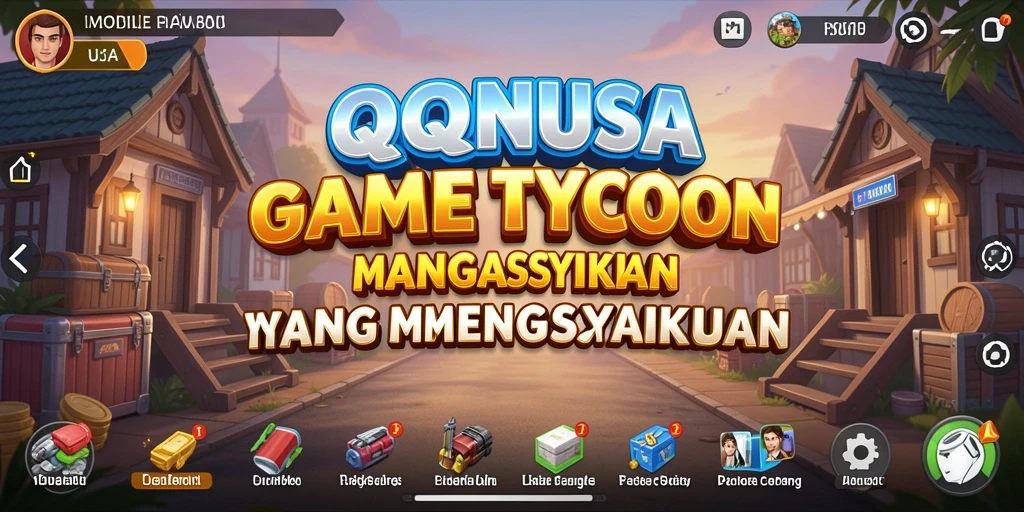 Tampilan gameplay QQNUSA yang menarik dan interaktif.