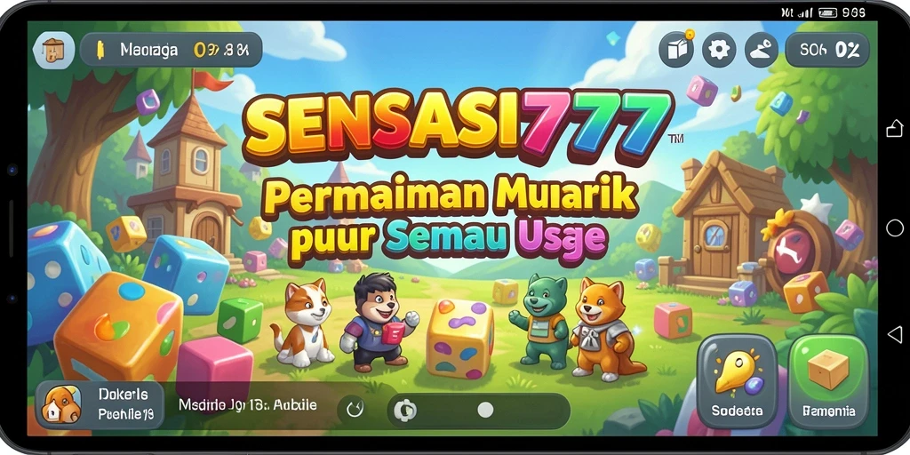 Tampilan gameplay SENSASI777 yang menarik dan menantang.