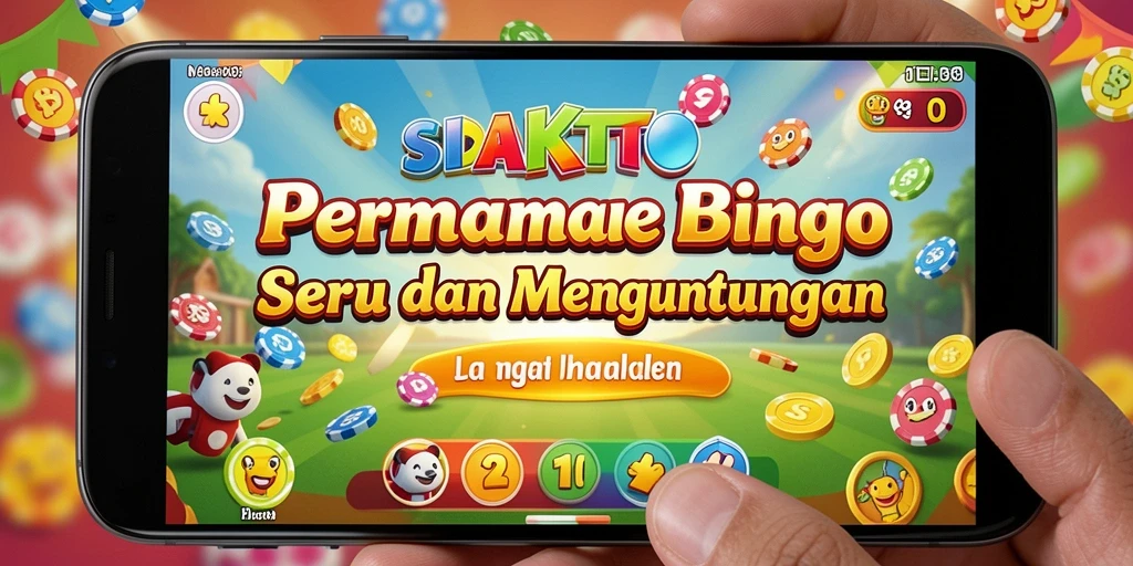 Tampilan gameplay Bingo yang seru di SIDAKTOTO.