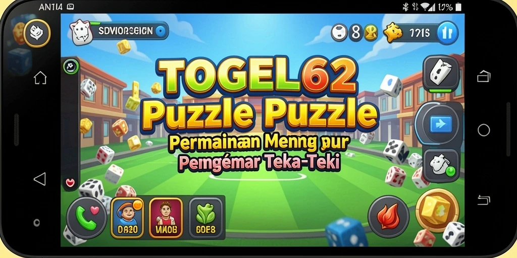 Screenshot gameplay TOGEL62 menampilkan momen seru pemecahan puzzle.